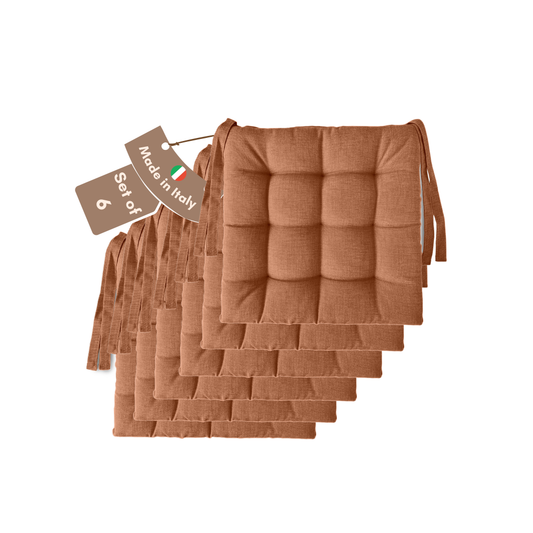 Cuscini copri sedie da cucina Bronzo - Linea Rome