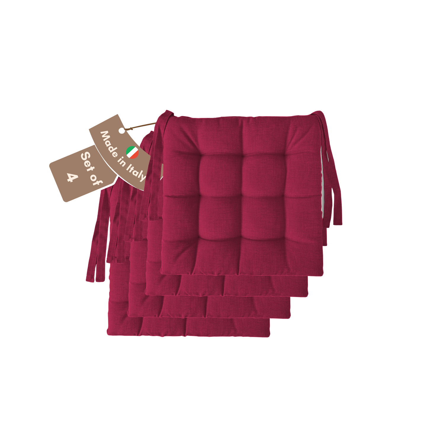 Cuscini copri sedie da cucina fucsia - Linea Rome