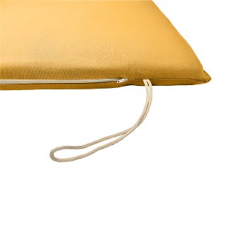 Cuscino senape per dondolo da giardino - linea arena