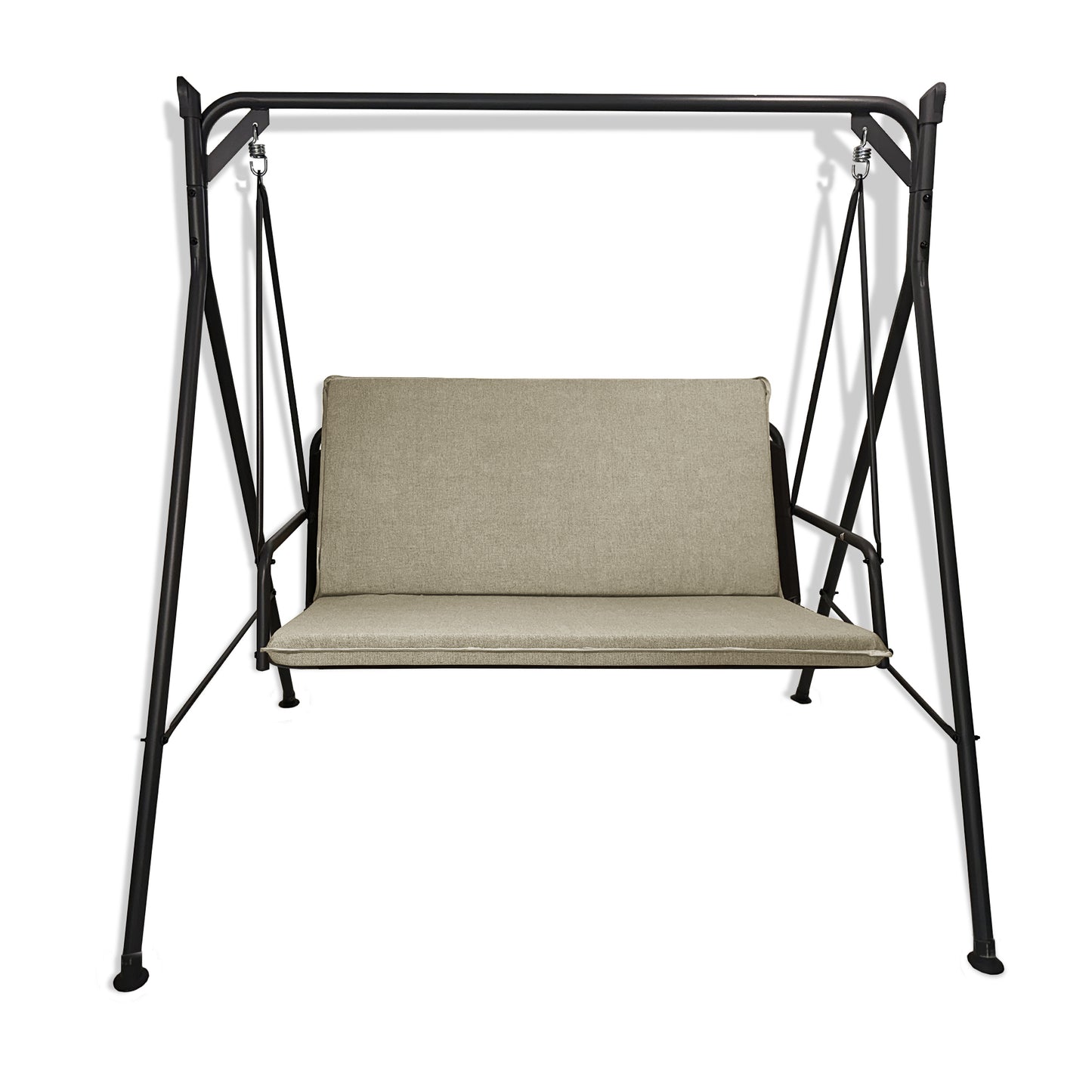 Cuscino beige per dondolo da giardino - linea unito