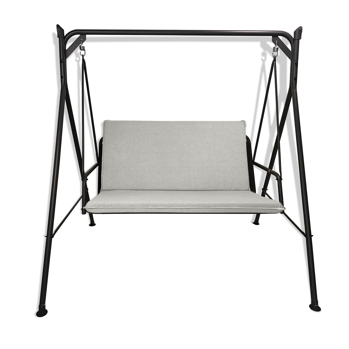Cuscino grigio chiaro per dondolo da giardino - linea unito