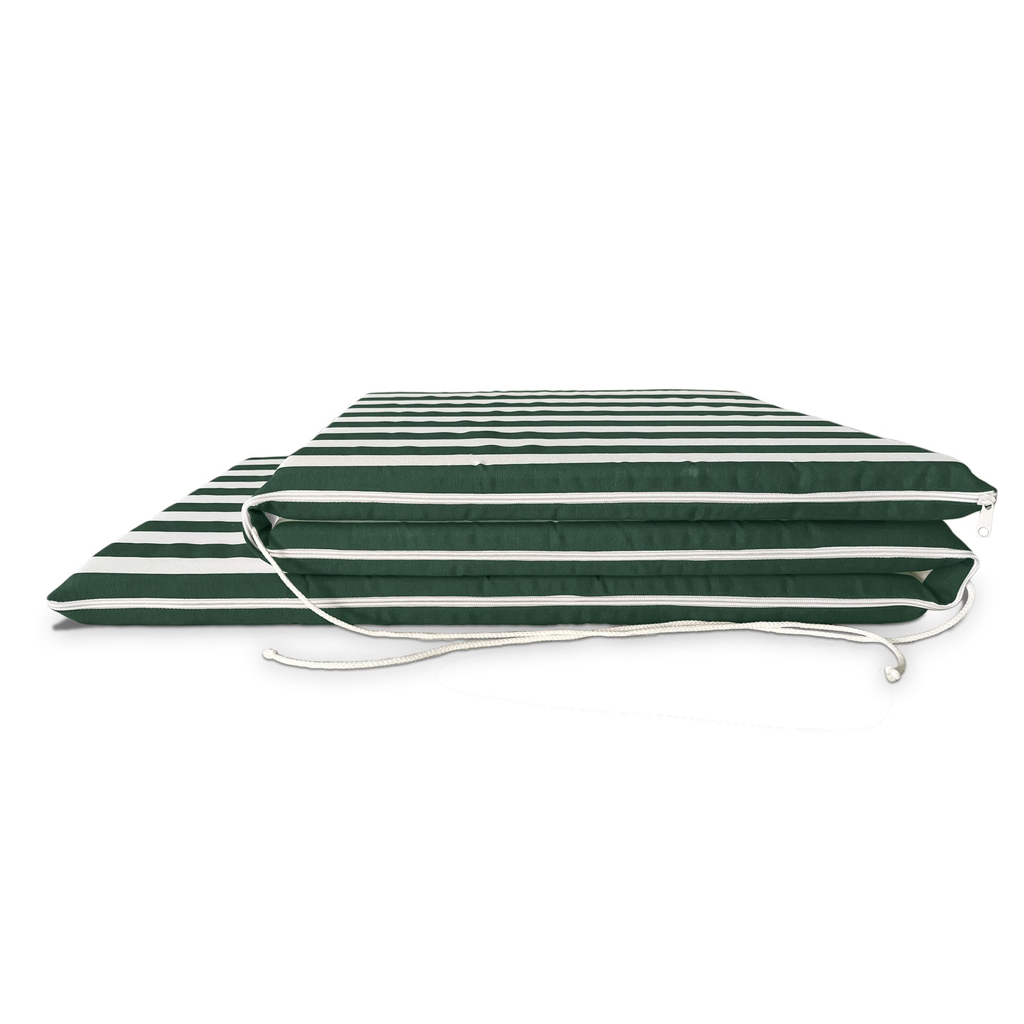 Cuscino verde 3 pezzi per lettino prendisole - linea fasciato