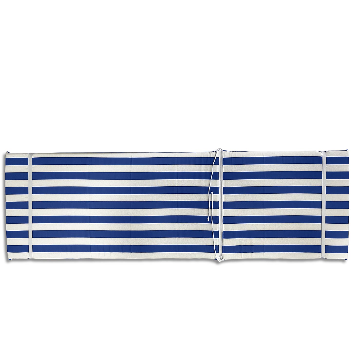 Cuscino blu per lettino prendisole - linea fasciato