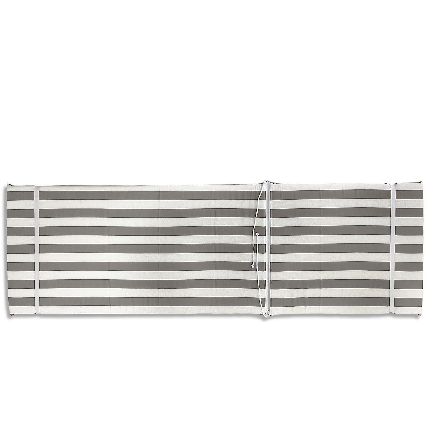 Cuscino grigio per lettino prendisole - linea fasciato