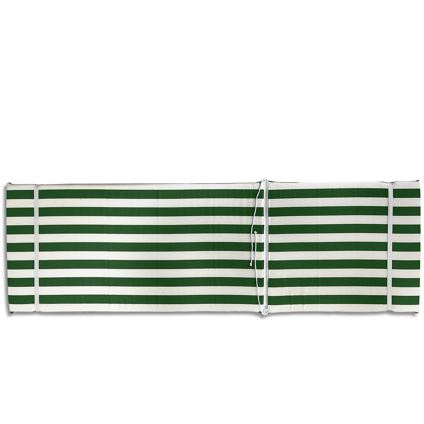 Cuscino verde per lettino prendisole - linea fasciato