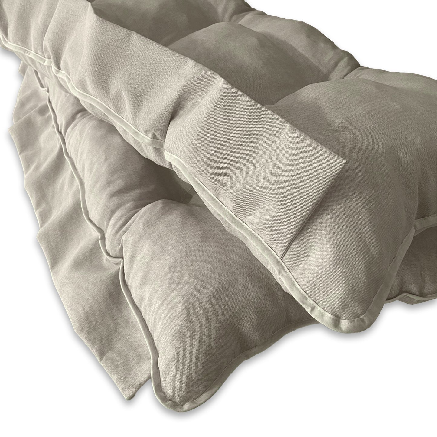 Cuscino truciolo per dondolo da giardino - linea unito