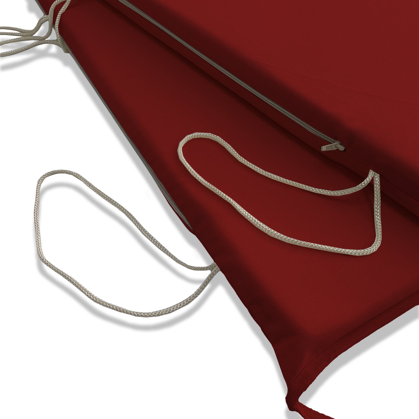 Cuscino Rosso Idrorepellente per Dondolo da Giardino - Linea Dralon