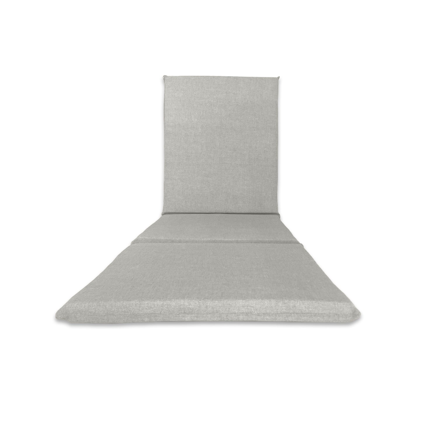 Cuscino per lettino prendisole linea 3 pezzi - Grigio chiaro