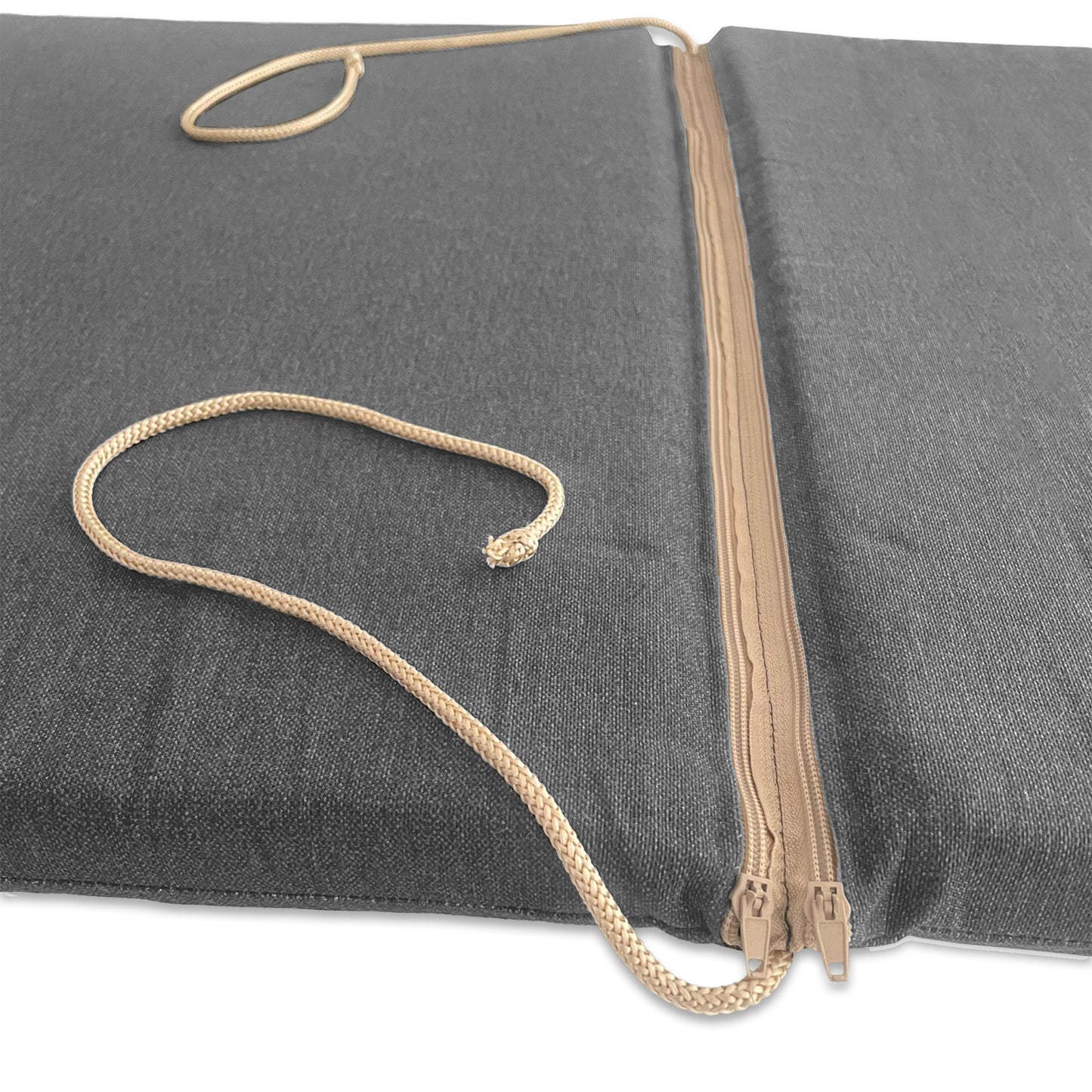 Cuscino grigio per lettino prendisole - linea unito