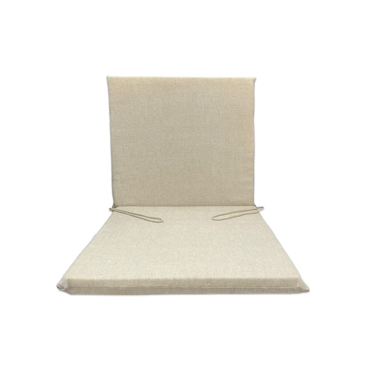 Cuscino per Sdraio Mare Schienale basso Avorio - Linea Unito