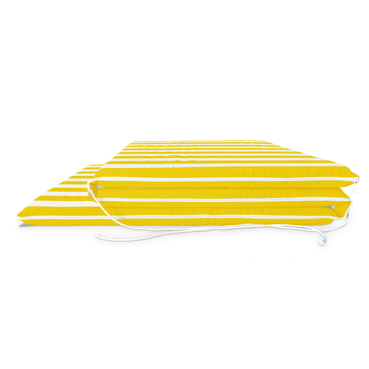 Cuscino Giallo 3 pezzi per lettino prendisole - linea fasciato