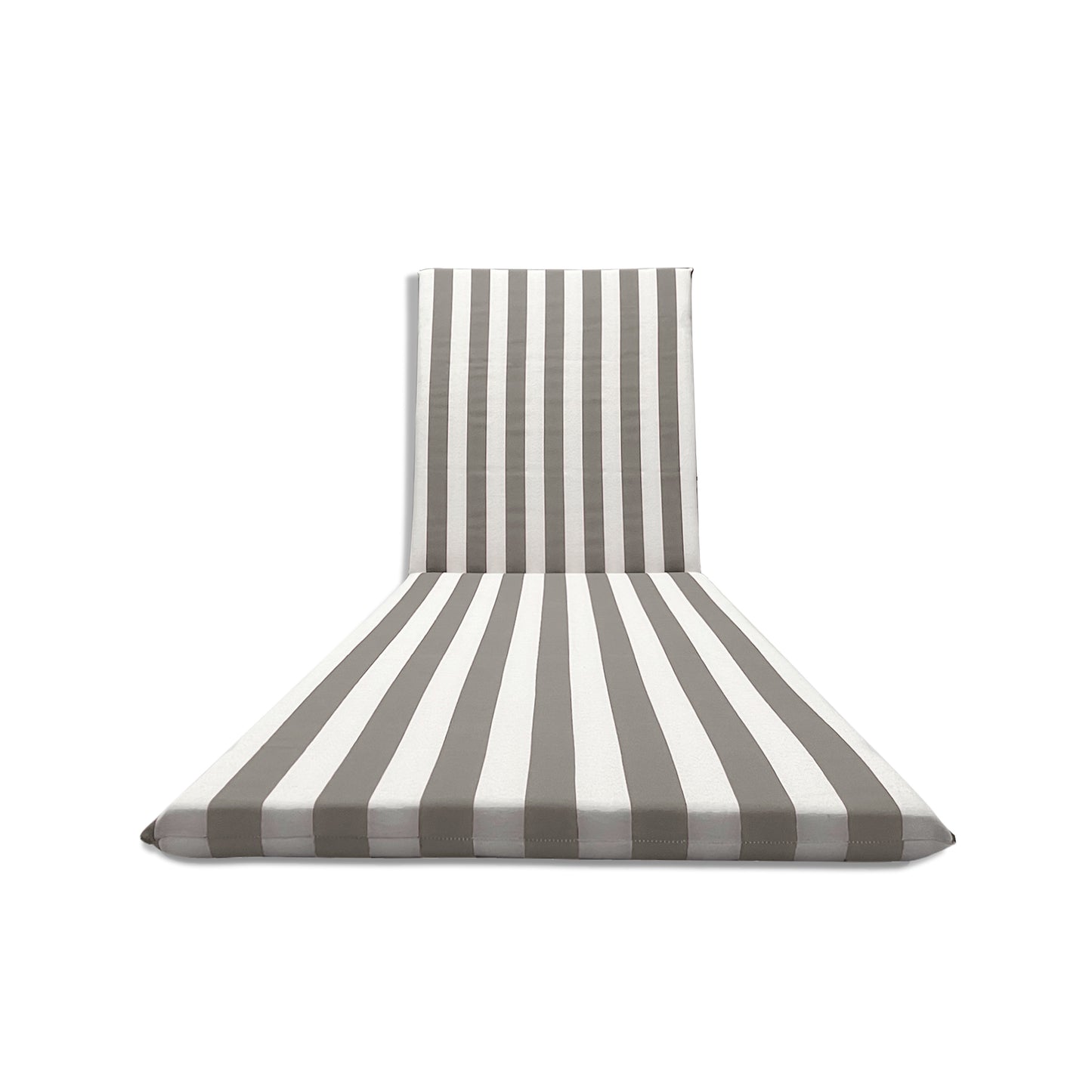 Cuscino grigio per lettino prendisole - linea fasciato