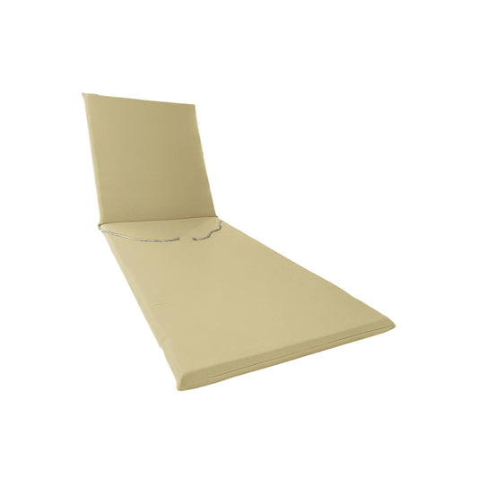 Cuscino panna antimacchia per lettino prendisole - linea arena