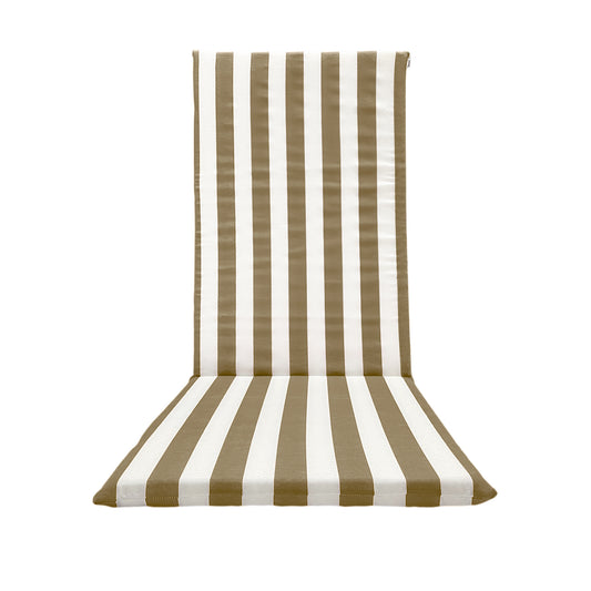 Cuscino Beige Per Sedia Sdraio da Giardino - Linea fasciato