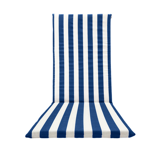 Cuscino Blu Per Sedia Sdraio da Giardino - Linea fasciato