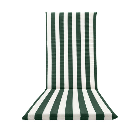 Cuscino Verde Per Sedia Sdraio da Giardino - Linea fasciato