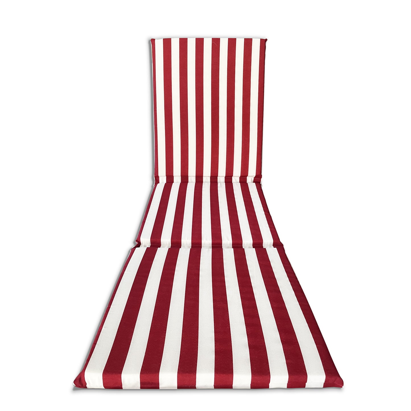 Cuscino bordeaux 3 pezzi per lettino prendisole - linea fasciato