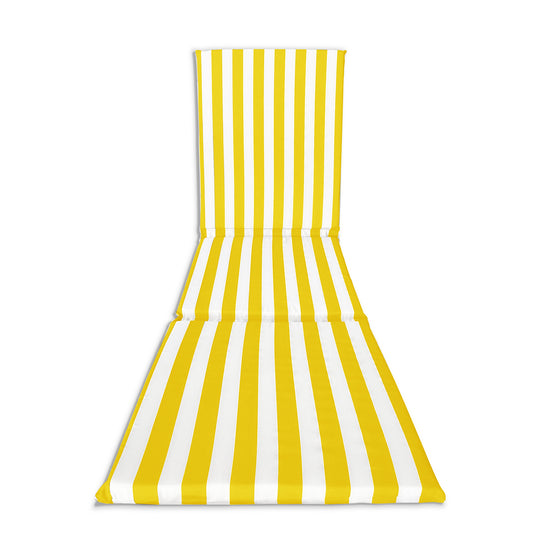 Cuscino Giallo 3 pezzi per lettino prendisole - linea fasciato
