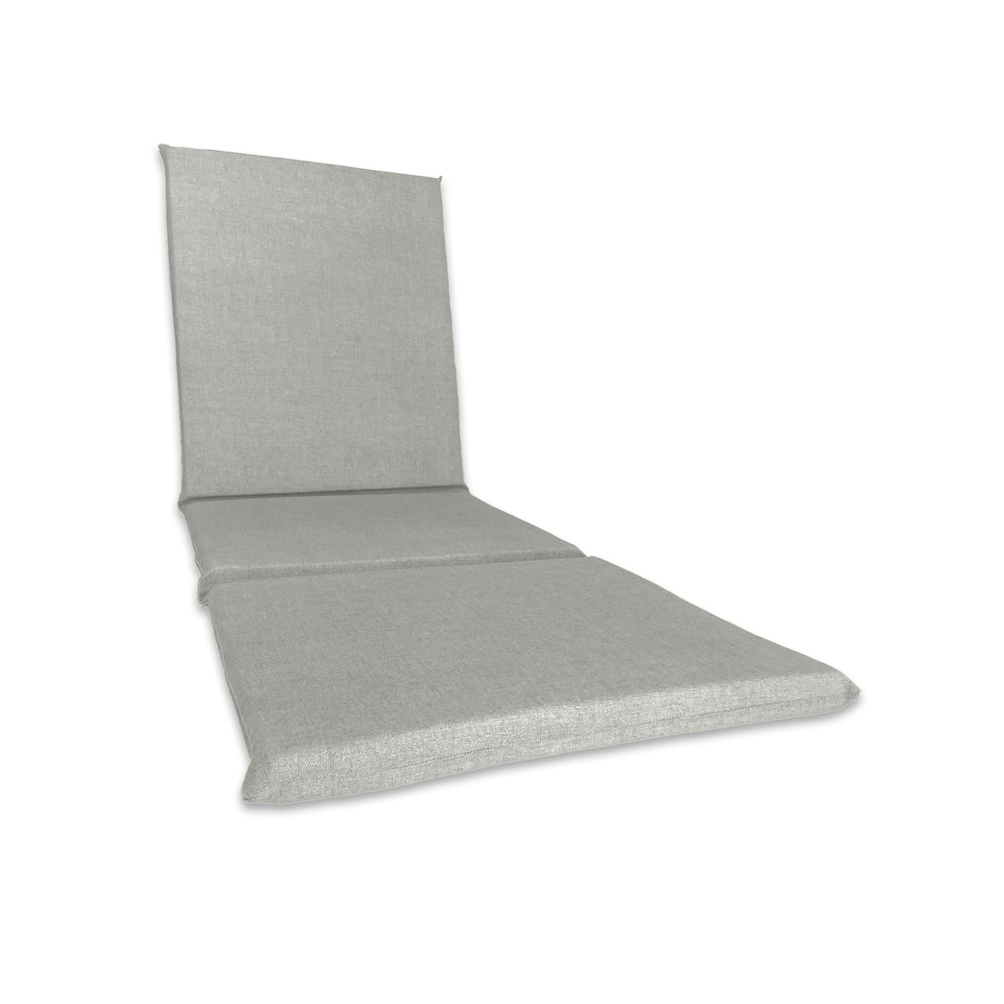 Cuscino per lettino prendisole linea 3 pezzi - Grigio chiaro