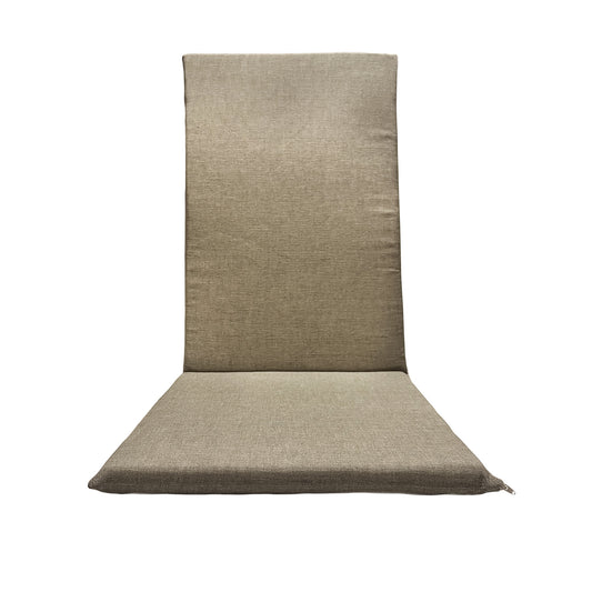 Cuscino beige per Sedia Sdraio - Schienale alto