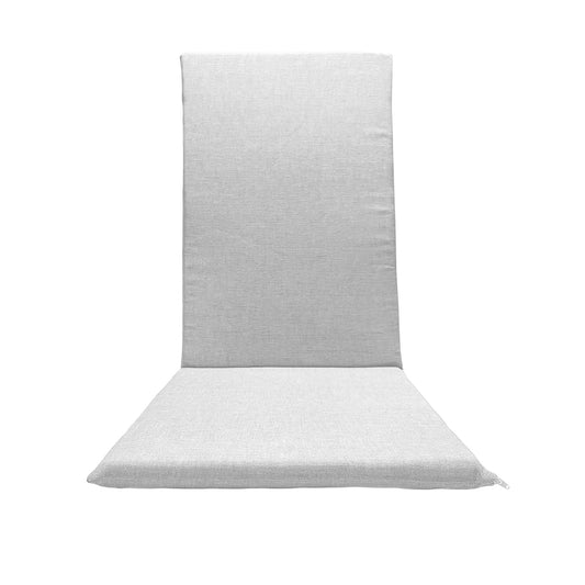 Cuscino Bianco per sedia Sdraio - Schienale alto