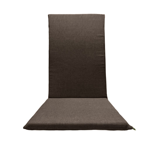 Cuscino Marrone per sedia Sdraio - Schienale alto