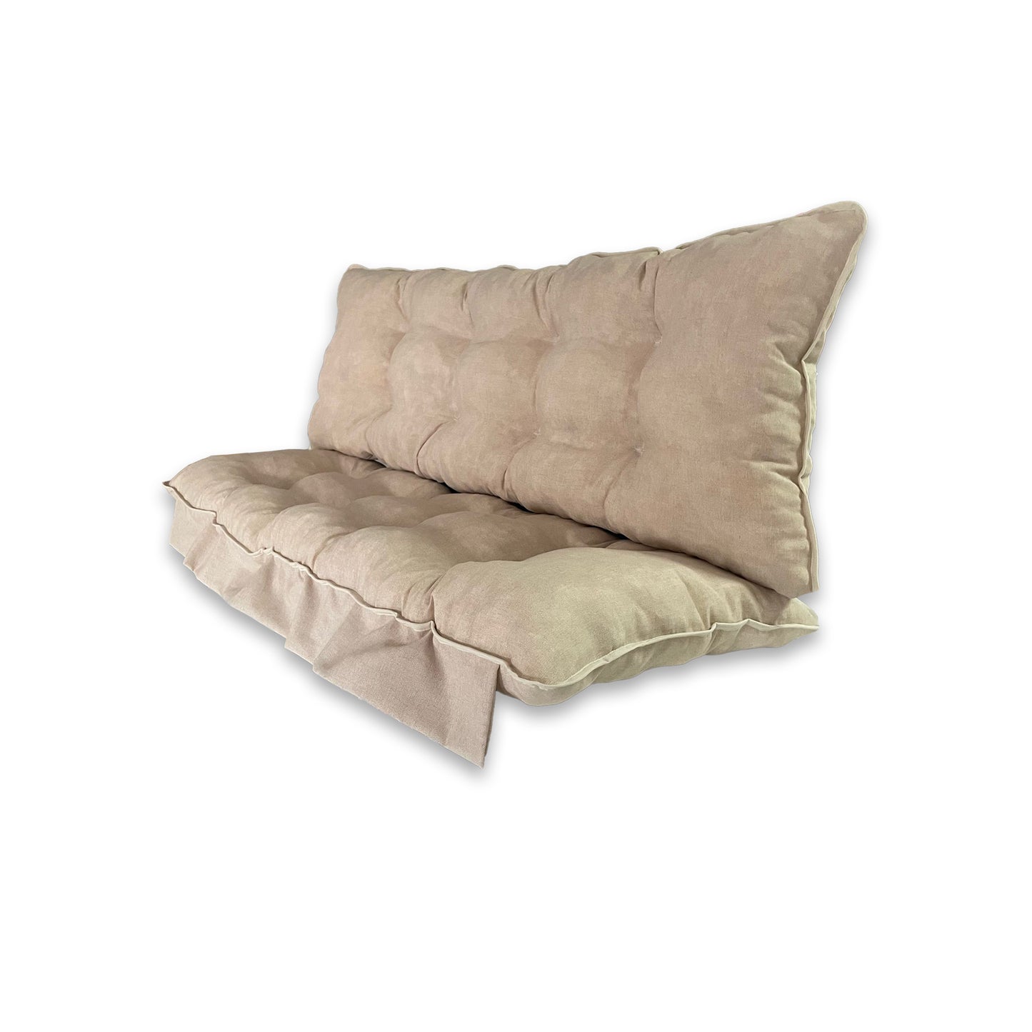 Cuscino truciolo per dondolo da giardino - linea unito