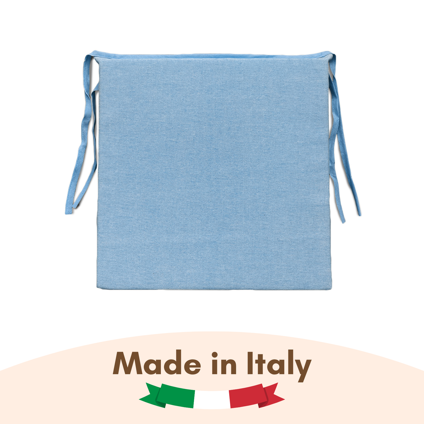 6 cuscini copri sedie da cucina celeste - Linea Sidney