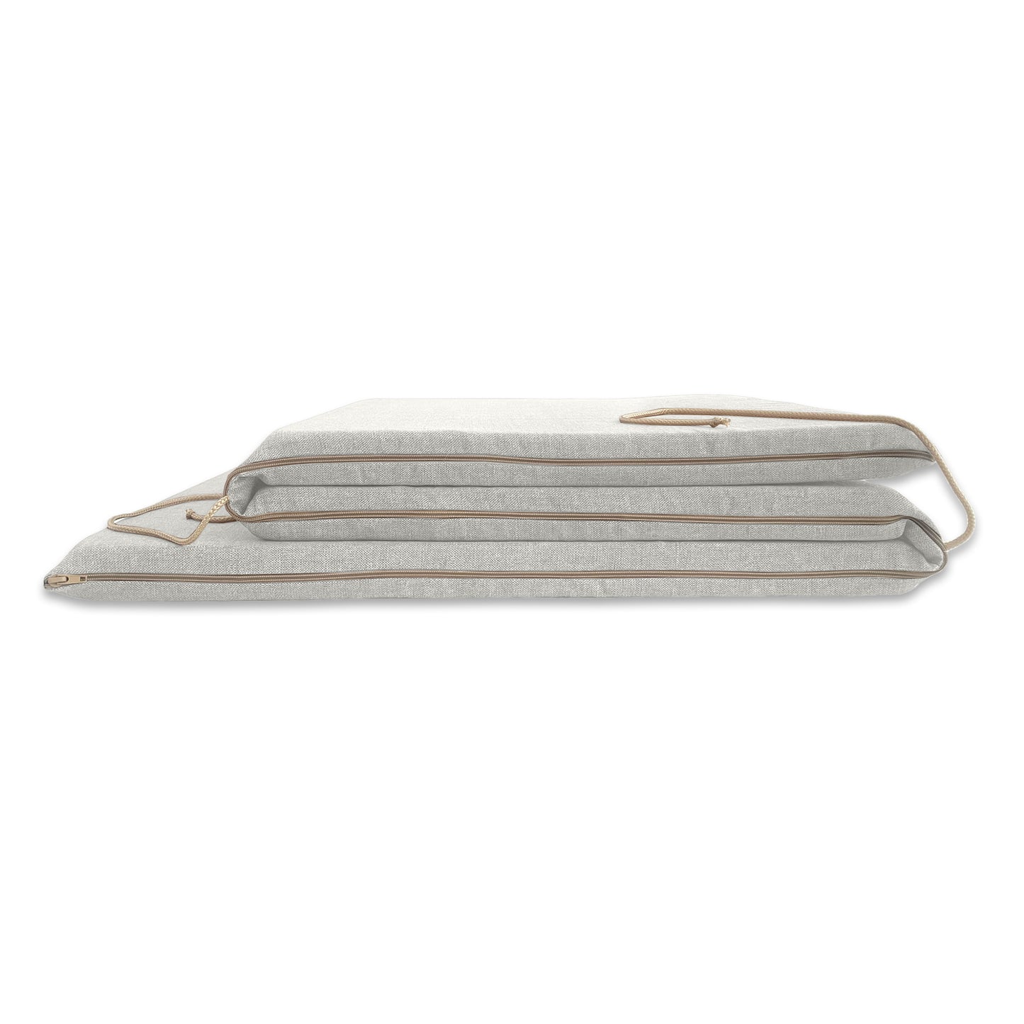 Cuscino per lettino prendisole linea 3 pezzi - Grigio chiaro