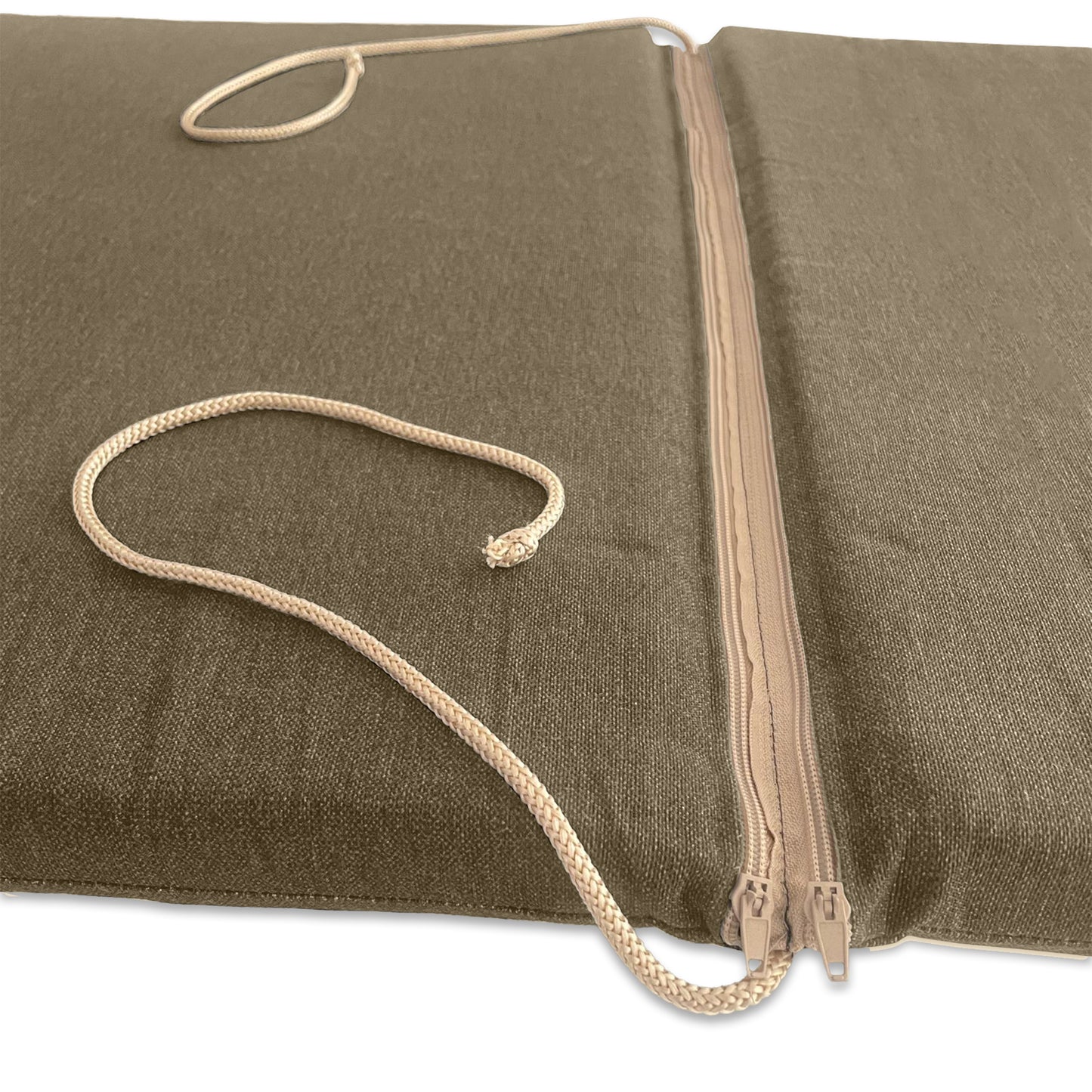 Cuscino beige per lettino prendisole - linea unito