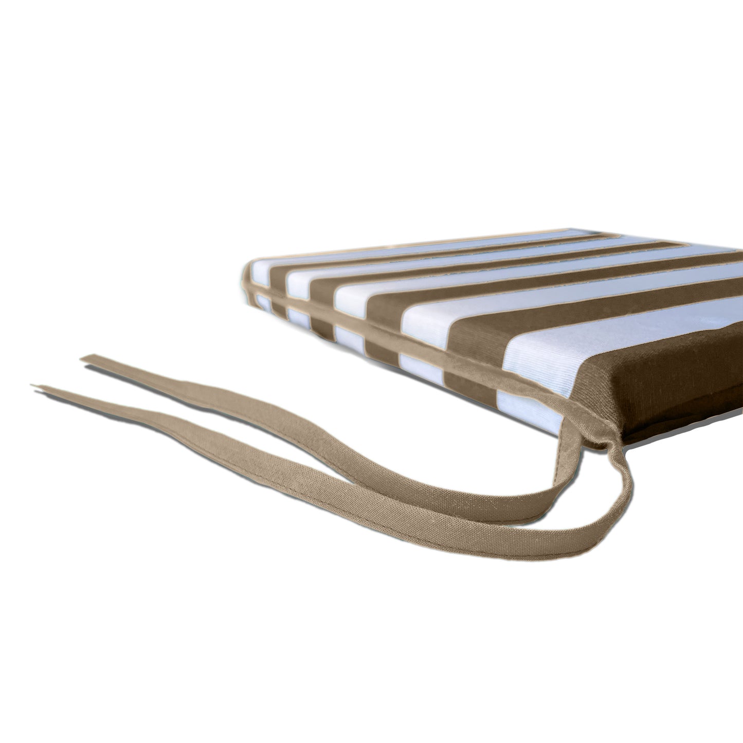 Set 6 cuscini Copri Sedie Bianco e Beige - Linea Ischia