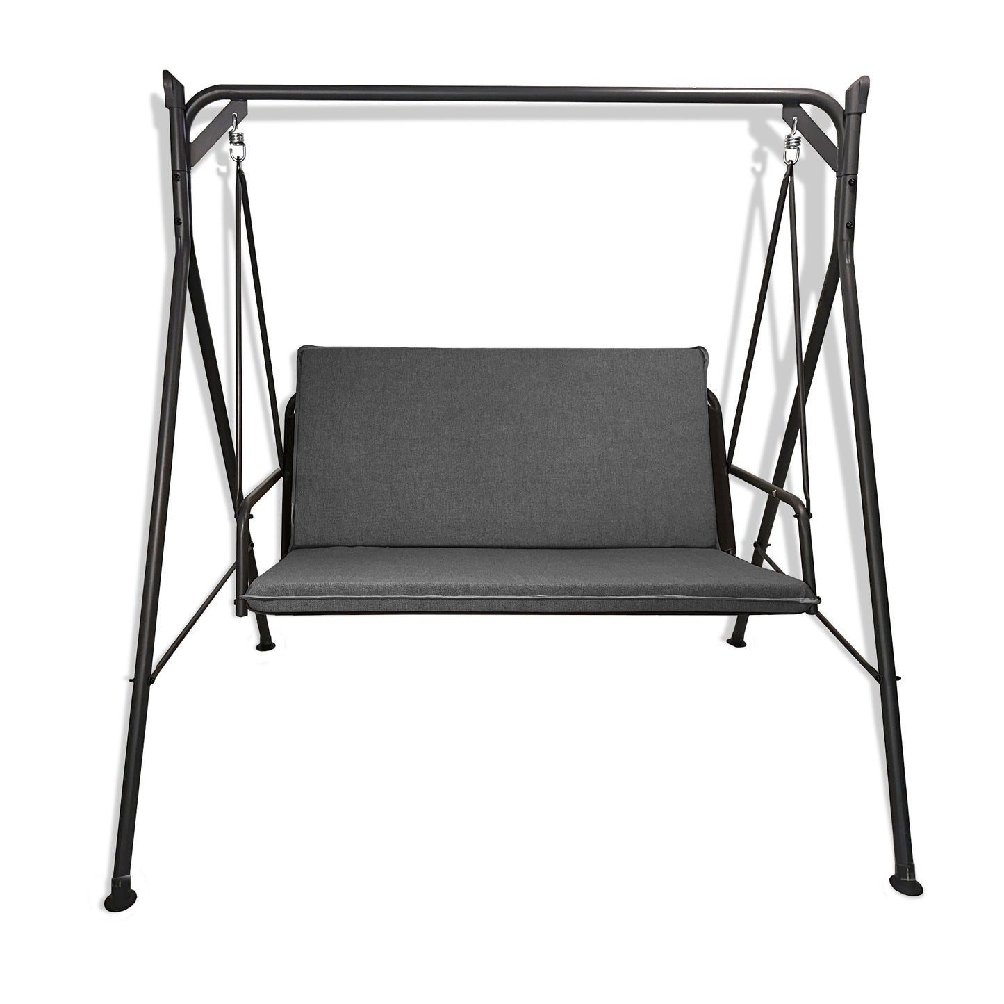 Cuscino grigio per dondolo da giardino - linea unito