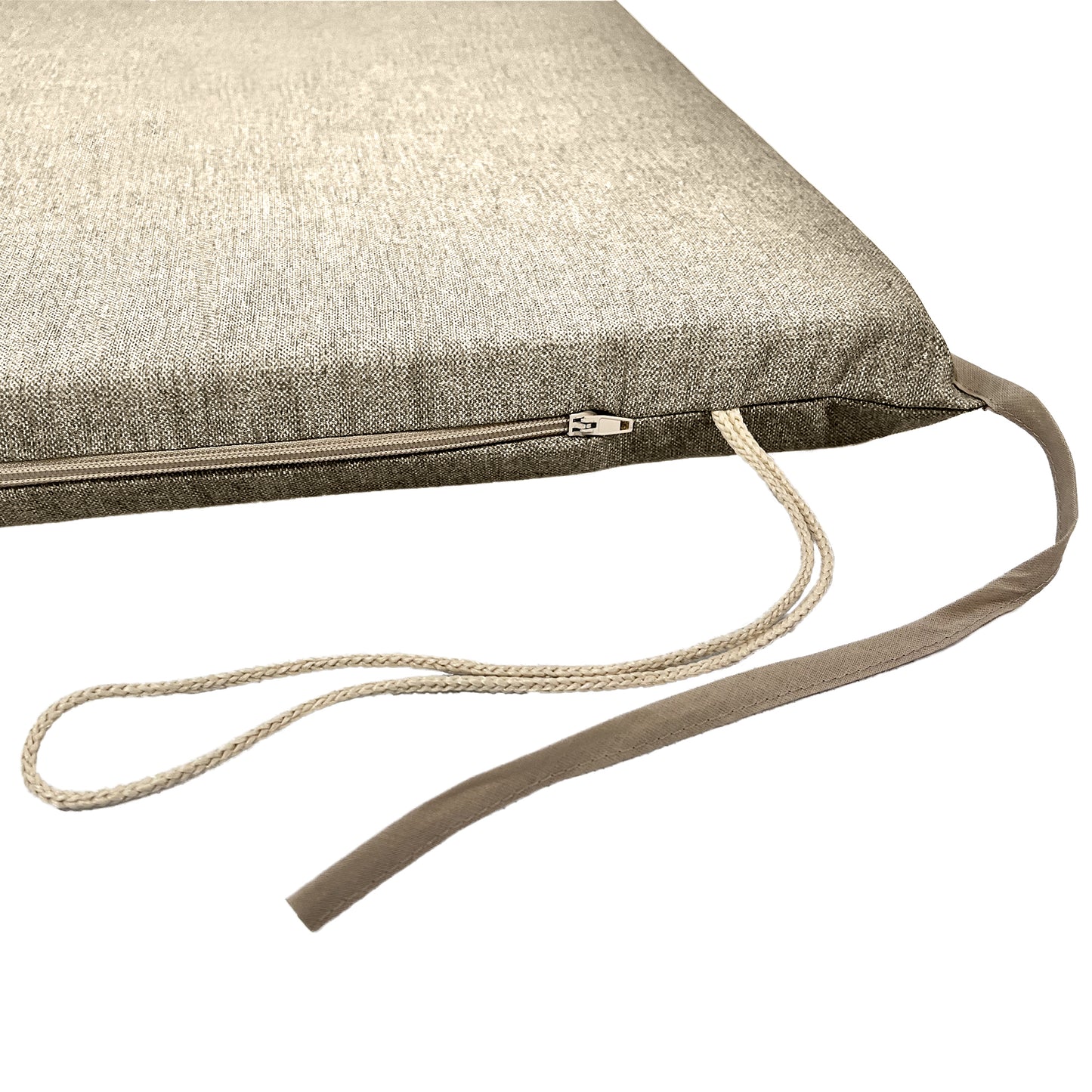 Cuscino beige per dondolo da giardino - linea unito