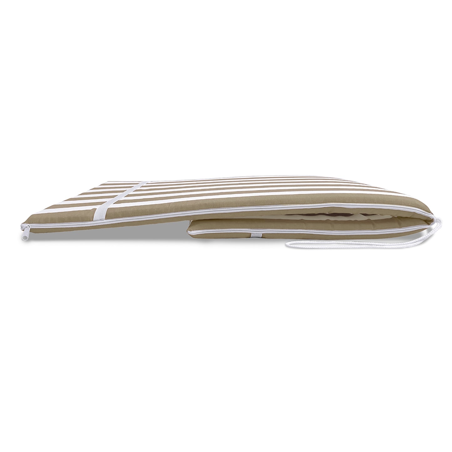 Cuscino Beige Per Sedia Sdraio da Giardino - Linea fasciato