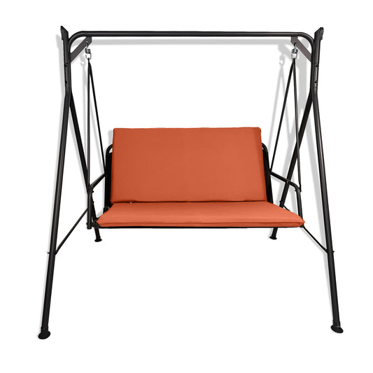Cuscino arancione per dondolo da giardino - linea arena