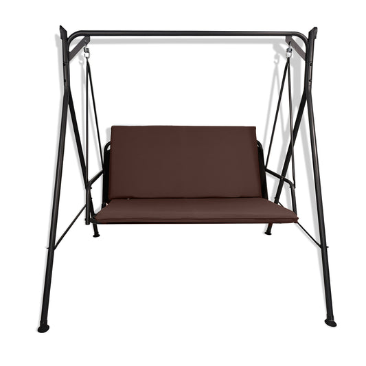 Cuscino marrone per dondolo da giardino - linea arena
