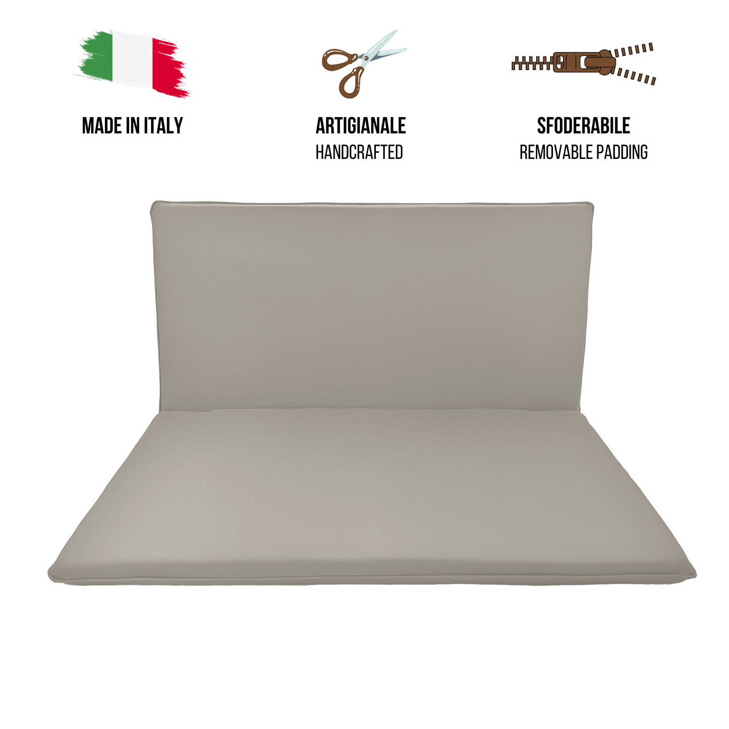 Cuscino perla per dondolo da giardino - linea arena