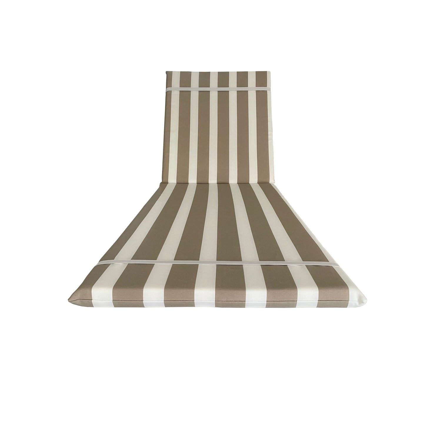 Cuscino Beige fasciato per lettino prendisole - Poliestere impermeabile