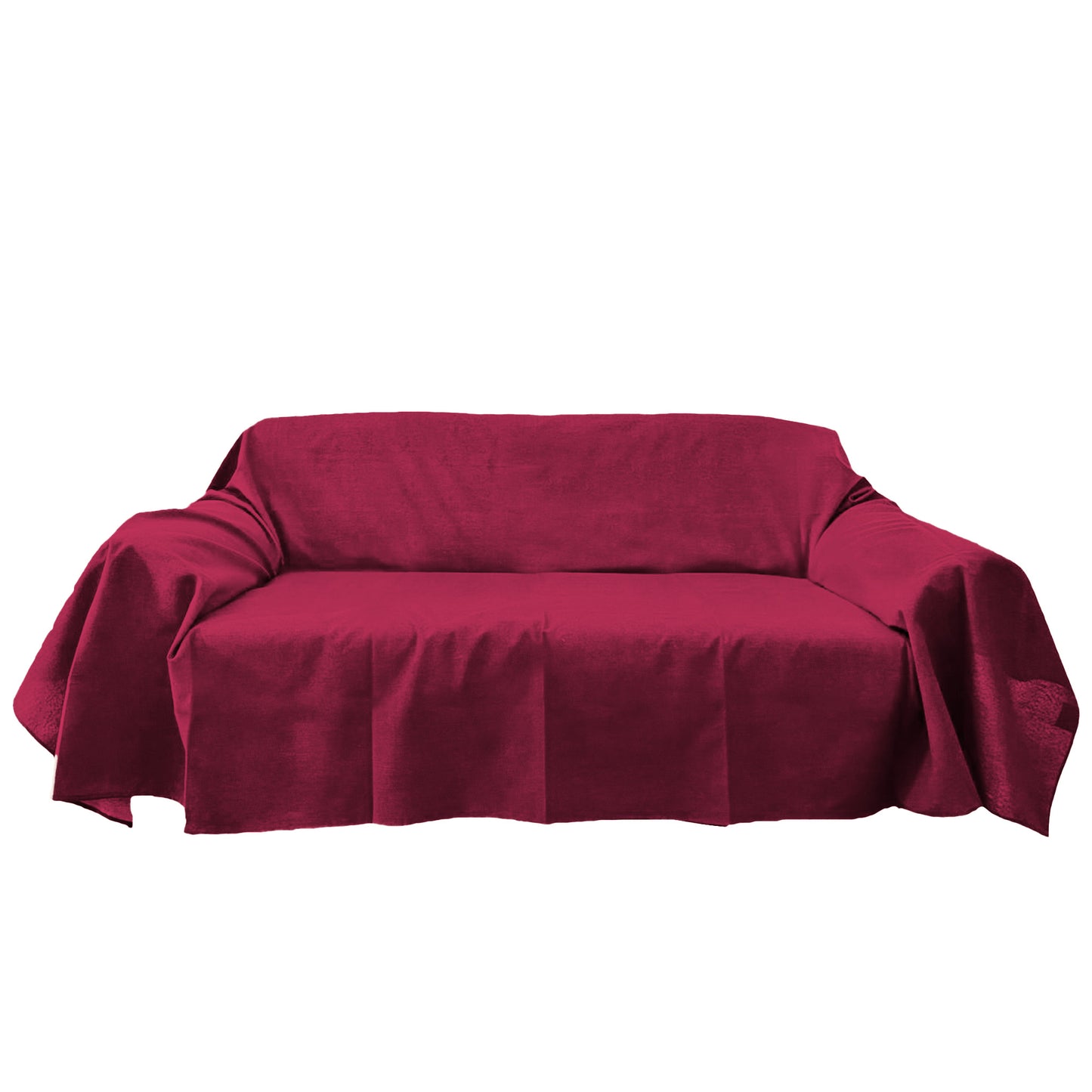 Telo arredo multiuso fucsia - copridivano made in Italy