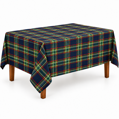 Tovaglia per Tavola Edimburgo da 4 a 18 posti - Tartan Blu