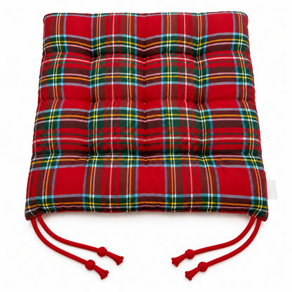 Cuscini copri sedie da cucina Rosso - Linea British