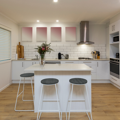 Set 6 cuscini rotondi per sedie Grigio - Linea Amalfi