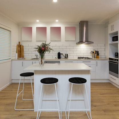 Set 6 cuscini rotondi per sedie Antracite - Linea Amalfi