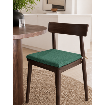 Cuscini copri sedie da cucina antimacchia Sfoderabilii Verde - Linea Palermo