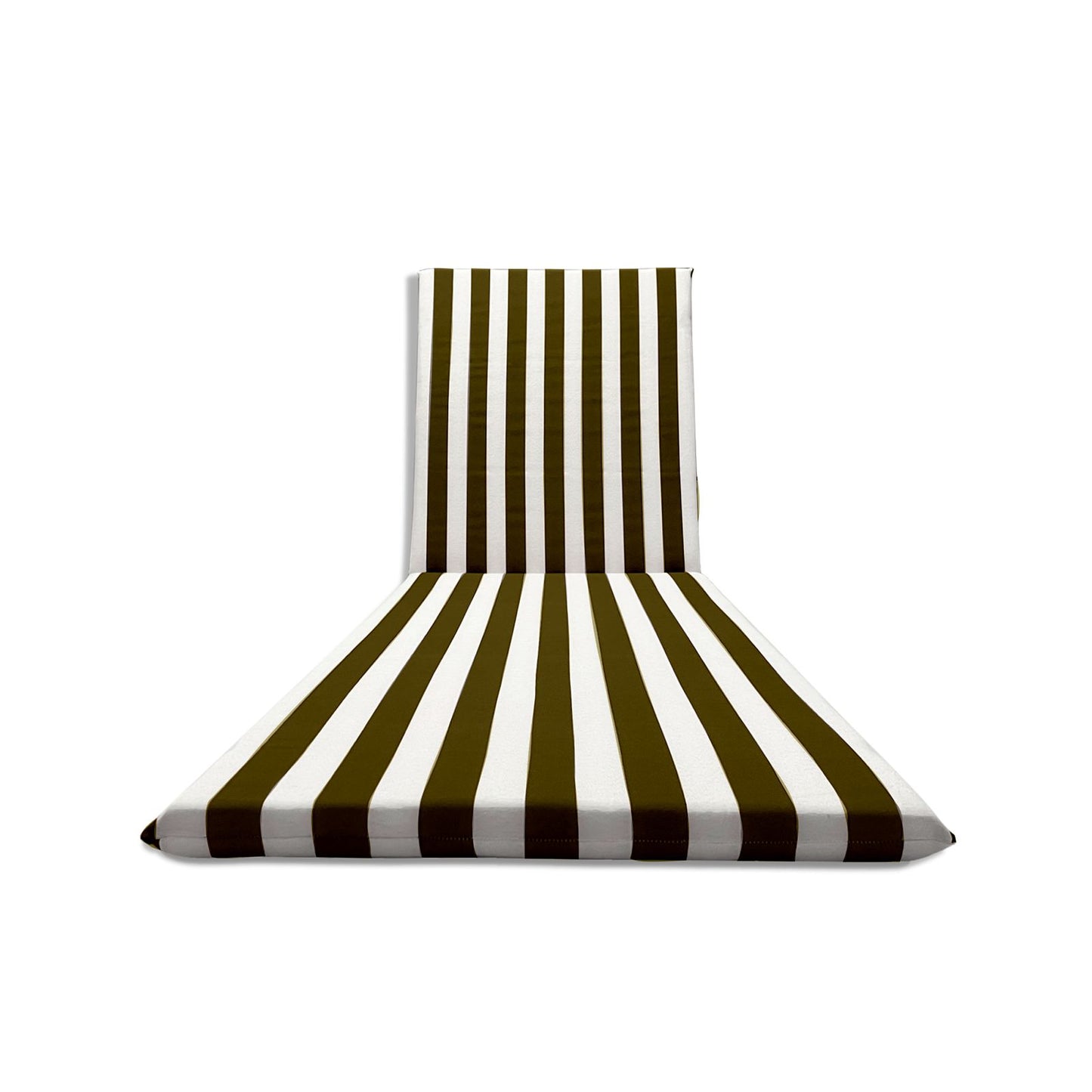 Cuscino marrone per lettino prendisole - linea fasciato